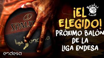 Así es el nuevo balón de la ACB: negro con detalles en dorado