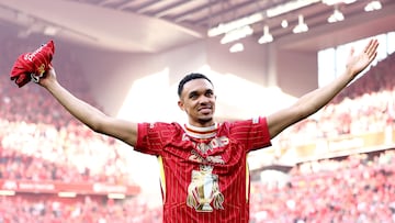Alexander-Arnold’s departure has not gone down well with fans, who have burned his shirt.