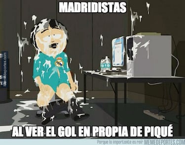 Barcelona-Real Madrid: Casemiro, el autogol de Piqué... los mejores memes