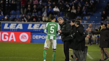 Pellegrini dialoga con Bartra.