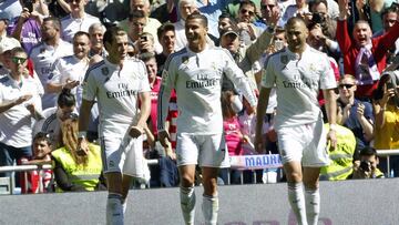 Ronaldo, Bale y Benzema son el 19º mejor tridente goleador de Europa.