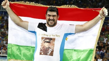 Nazarov le da el primer oro en la historia a Tayikistán