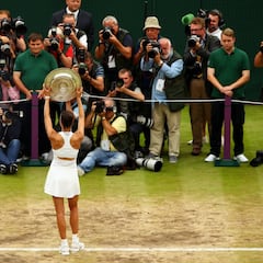 Disfruta de las mejores imágenes del triunfo de Garbiñe Muguruza