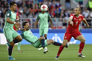 Glushakov y Adrien Silva.