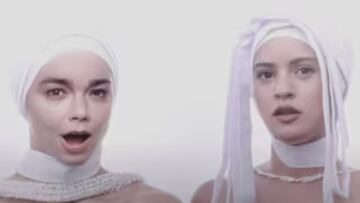 As¨ª es ¡®Oral¡¯, la renovada canci¨®n de Bj?rk y Rosal¨ªa con un videoclip hecho con IA