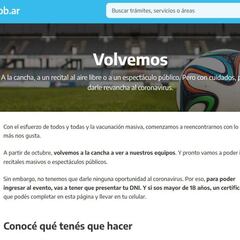 Vuelta del público a las canchas: aforo, medidas del DNU y qué se puede hacer en los estadios