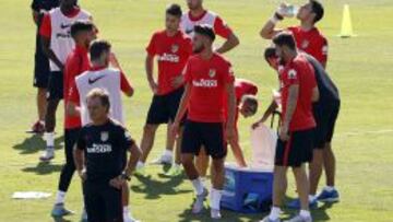El Atlético de Madrid ya está en Los Ángeles de San Rafael