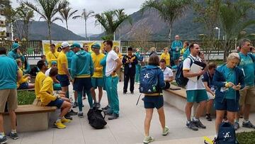 La delegación de Australia, evacuada por un incendio