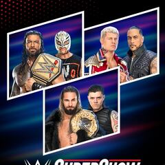 Cartel completo para WWE Supershow en Ciudad de México