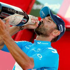 Los españoles en la Vuelta: Valverde se apuntó la primera