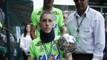 El jugador sobreviviente del accidente de Chapecoense fue dado de alta y estará en el partido de amistad de Colombia y Brasil