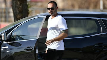 22/08/19 RCD MALLORCA ENTRENAMIENTO JAVI RECIO DIRECTOR DEPORTIVO