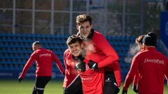 Entrenamiento del Andorra.