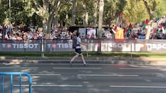 Aquí terminó La Vuelta: el momento exacto en el que se produjo la invasión del recorrido