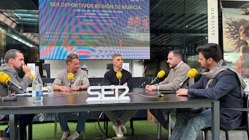 El programa SER Deportivos Región de Murcia tuvo a dos futbolistas clave de FC Cartagena y Real Murcia.