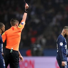 El PSG gana y Neymar acaba expulsado