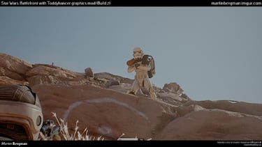 Star Wars Battlefront se vuelve ultrarrealista con este mod