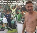 ¡Joaquín hizo reír a todos con una frase sobre sus abdominales!