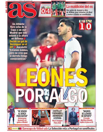 Las portadas de AS de febrero