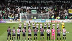 Celtic fans hold up a banner before the cinch Premiership match at The SMISA Stadium, St Mirren. Picture date: Sunday September 18, 2022. (Photo by Steve Welsh/PA Images via Getty Images)