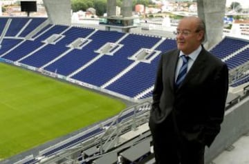 42. Jorge Nuno Pinto da Costa. Presidente del Porto de Portugal desde 1982.