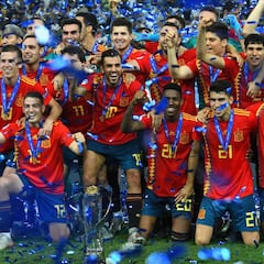 Cuatro españoles en el once ideal de la Eurocopa Sub-21