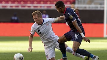 Follow all the action from the Estadio Akron in Zapopan (Mexico) as the Dominican Republic face USA (U23) Olympic qualifier with a 00:00 CET start.