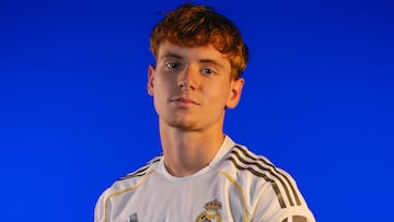 Gabri Valero, canterano del Real Madrid.