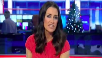 Kirsty Gallacher niega que estuviese borracha en Sky Sports. Im&aacute;gen: YouTube