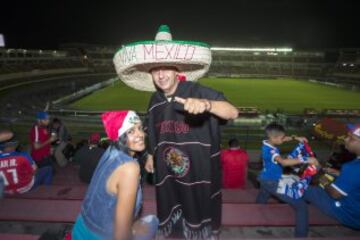 Así se vivió el ambiente en el Estadio Rommel Fernández para el duelo eliminatorio entre las selecciones de México y Panamá.