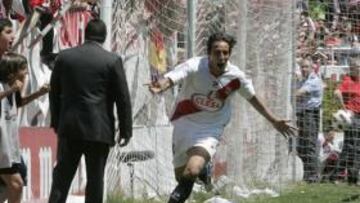 El Rayo celebra su ascenso a Primera con una goleada