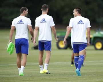 El Chelsea de Falcao y Cuadrado se prepara para la final de la Community Shield