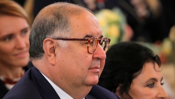 El expresidente de la Federación Internacional de Esgrima Alisher Usmanov.