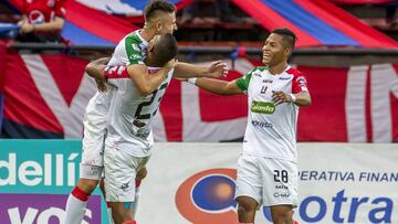 Once Caldas derrot&oacute; 3-1 a Deportivo Cali, por la fecha 8 de la Liga &Aacute;guila. C&eacute;sar Amaya y David Lemos anotaron para los locales. Miguel Murillo descont&oacute;.