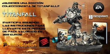 Ganador Edición Coleccionista de TITANFALL con MeriStation y Mad Catz