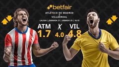 Atlético de Madrid vs. Villarreal CF: horario, dónde ver, pronósticos y clasificación