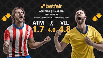Atlético de Madrid vs. Villarreal CF: horario, dónde ver, pronósticos y clasificación