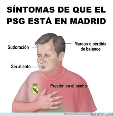 Los mejores memes del Real Madrid-PSG