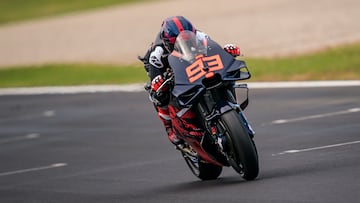 Márquez: segundo y primera Ducati a la hora de comer