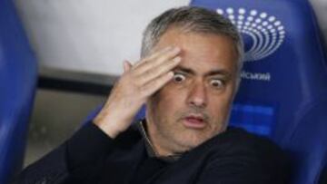 Mourinho, en el partido ante el Dinamo de Kiev