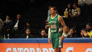 Juan Toscano-Anderson con los Capitanes de la Ciudad de México de la G League.