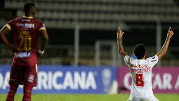 Partido de Copa Sudamericana entre Tolima y Bragantino