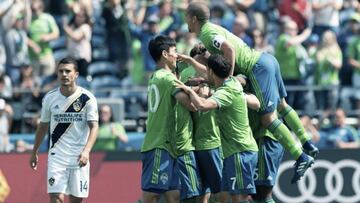 Sounders golea a un Galaxy 'B' y sigue dominando en el Oeste