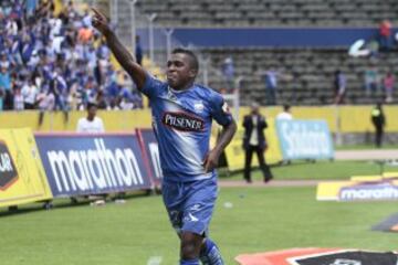 Miller Bolaños: El delantero de Emelec es uno de los valores exportables del cuadro ecuatoriano. Su rapidez lo hace un atacante de temer. 