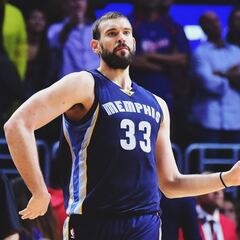 Marc Gasol, entre los 10 mejores jugadores de la historia de los Memphis Grizzlies