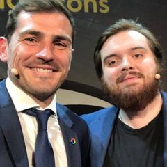 Iker Casillas e Ibai Llanos se pican por conquistar las redes sociales