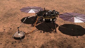 El InSight de la NASA detecta dos terremotos en Marte