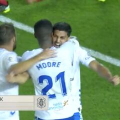 Resumen y goles del Tenerife vs. Fuenlabrada de la liga SmartBank