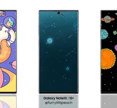 Fondos gratis de pantalla para el Samsung Galaxy Note 10 y S10