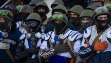 Espinilleras del Barça en Kiev